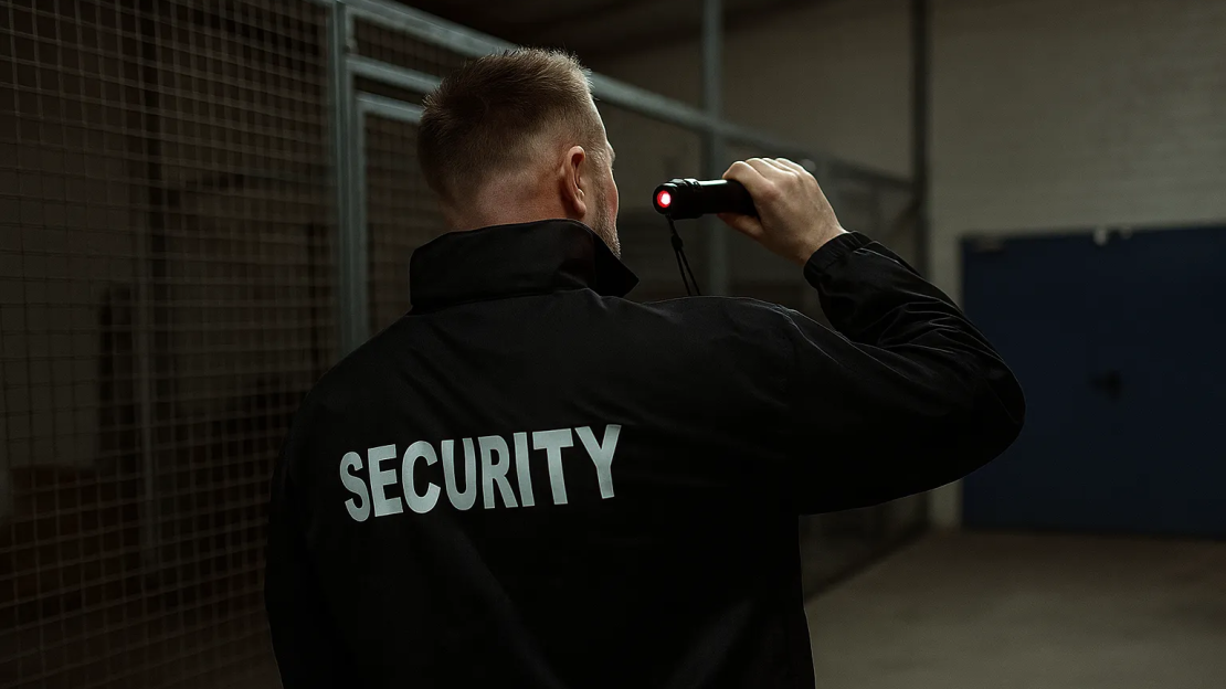 biztonsági őr- élőerős őrzés