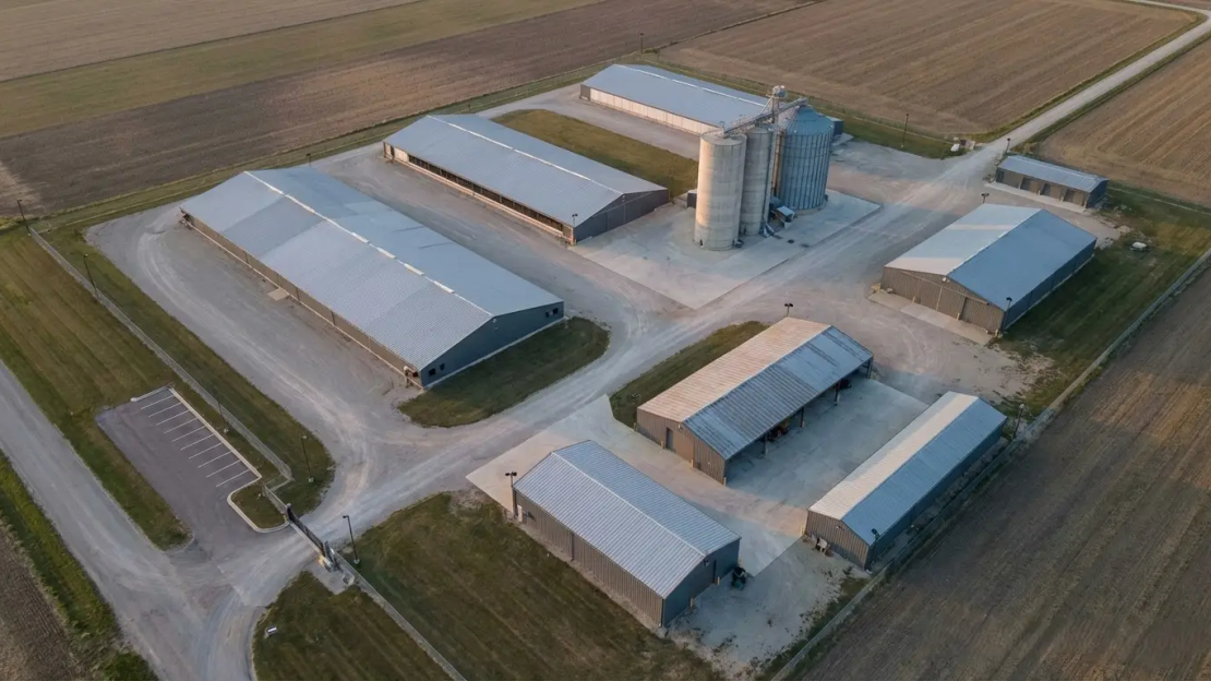 Mezőgazdasági Telephelyre kamera rendszer