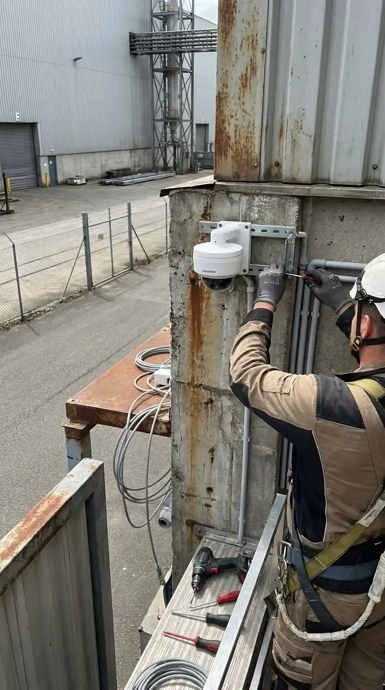 kamera rendszer szerelés