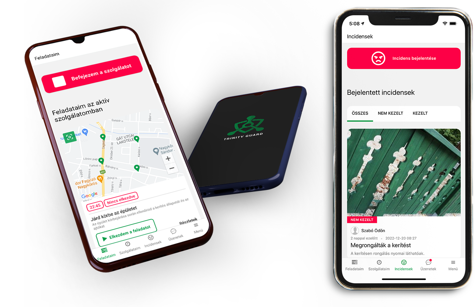 Őrjárat ellenőrző rendszer