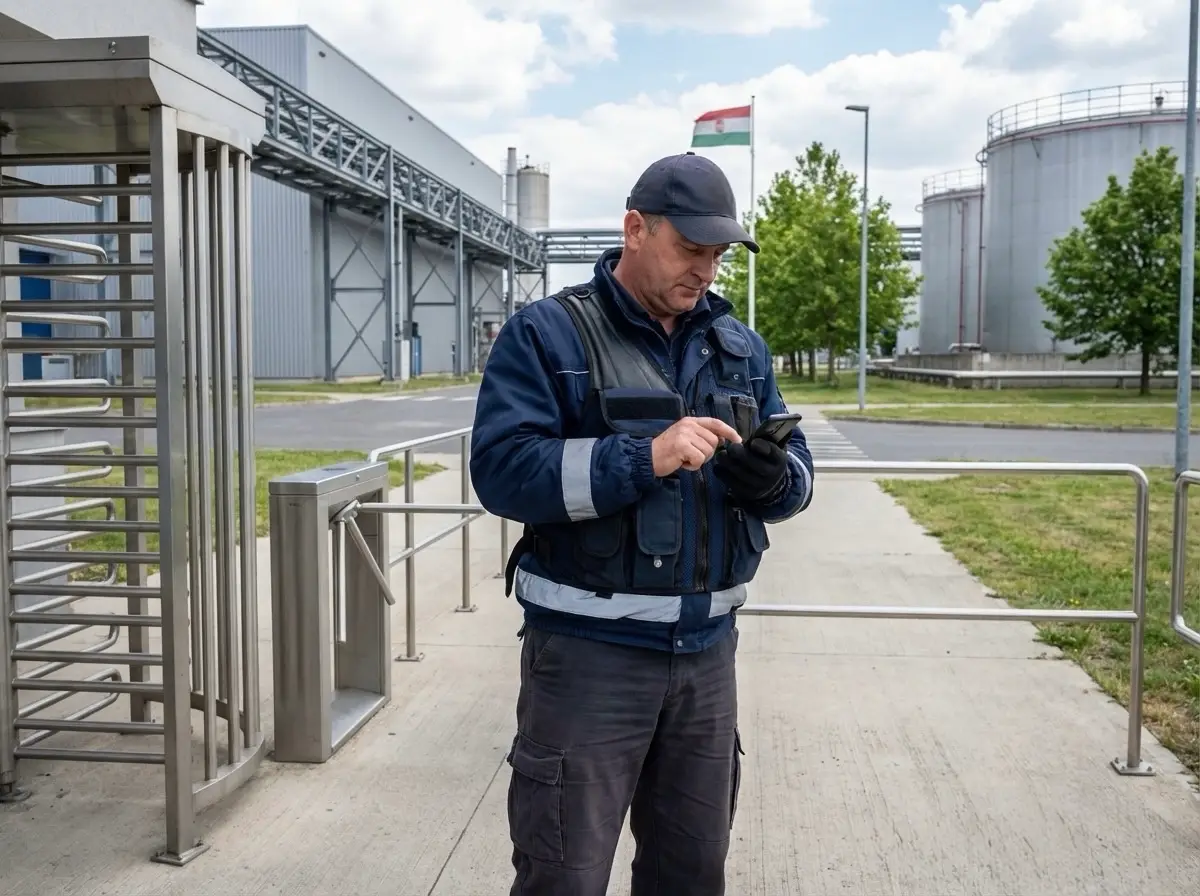 őrjárat ellenőrzés telephelyen