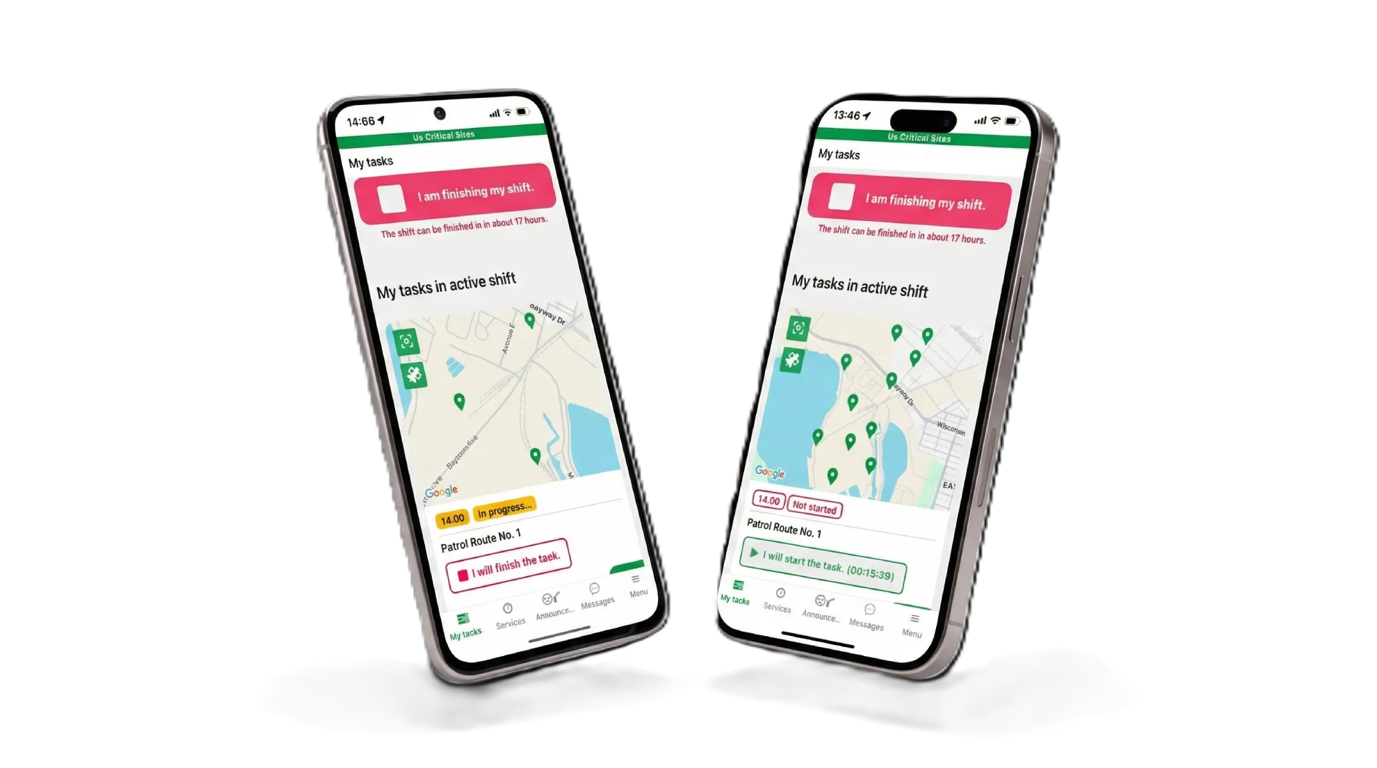 Trinity Guard app Iphone, Samsung