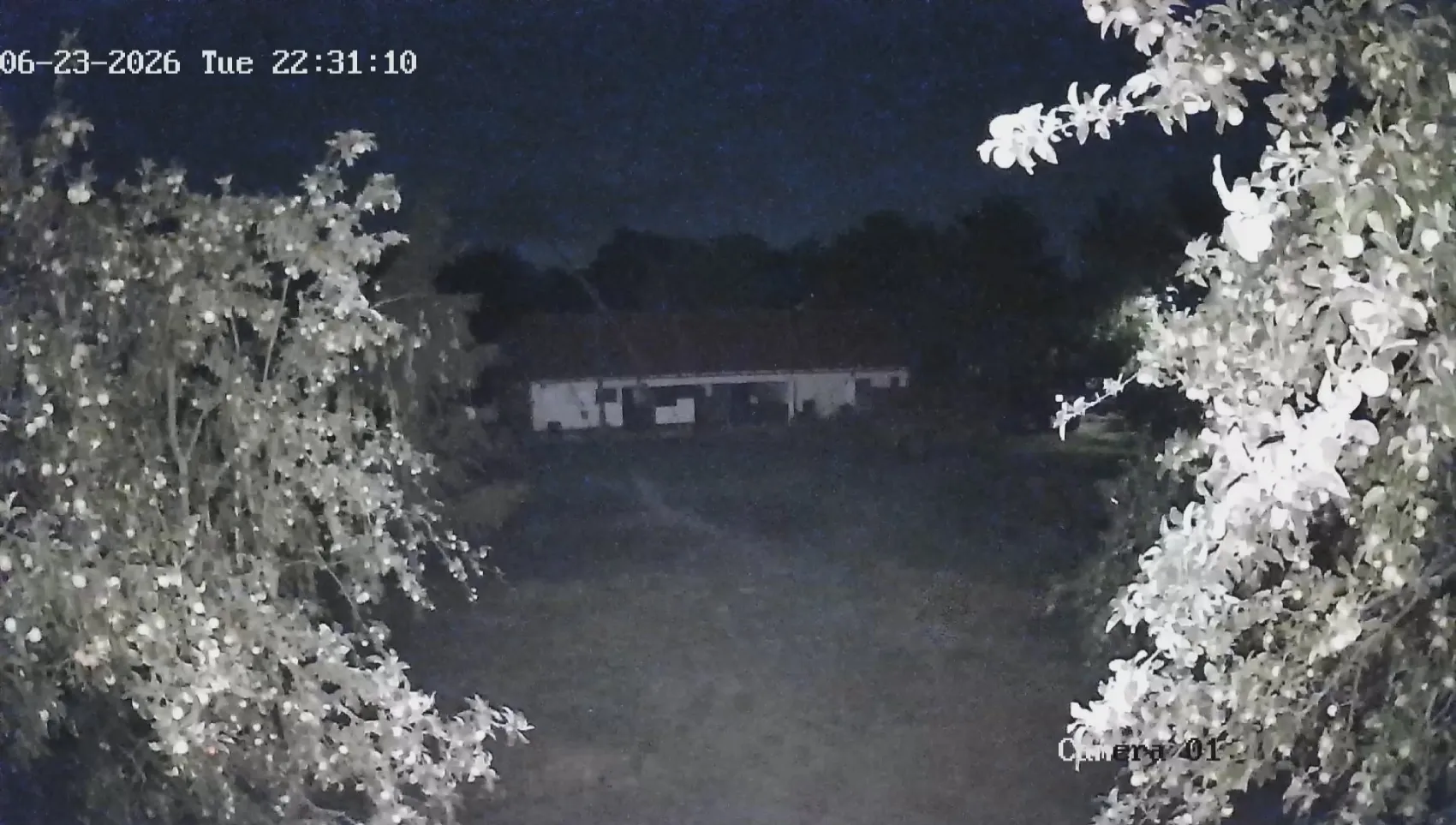 Hikvision DS-2CD1023G2-LIU csőkamera éjszakai színes tesztképe